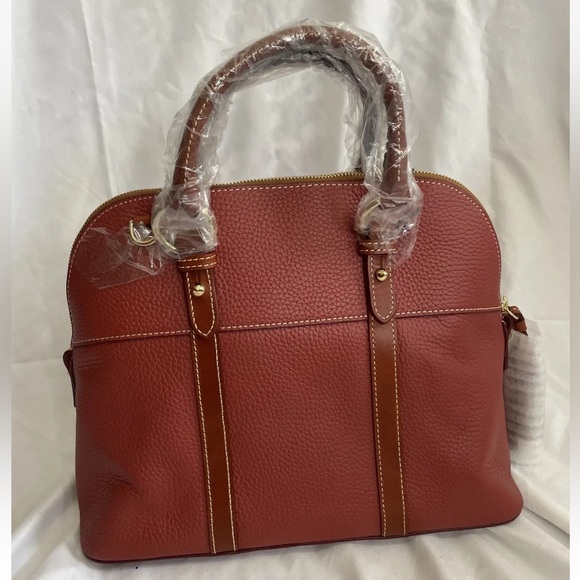 Dooney & Bourke Leather Satchel NWT - Picture 3 of 4